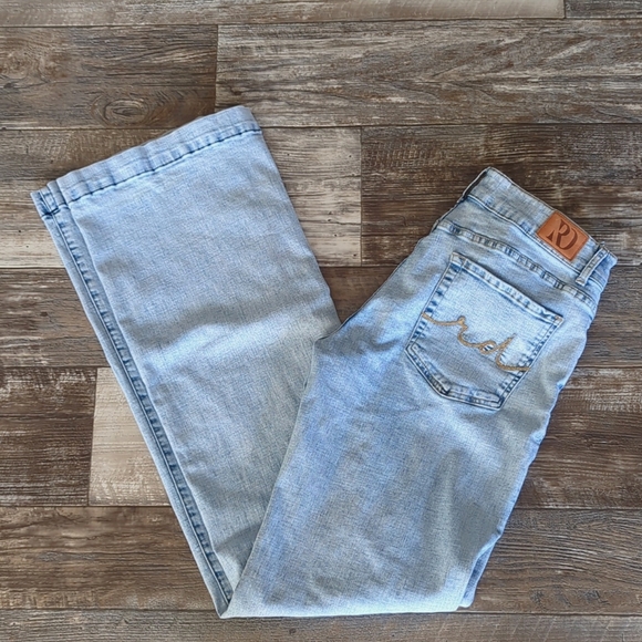 RANCH DRESS'N Fallon Taylor Signature Trouser jeans Lightwash sz XL (sz 14-16) - Picture 7 of 14